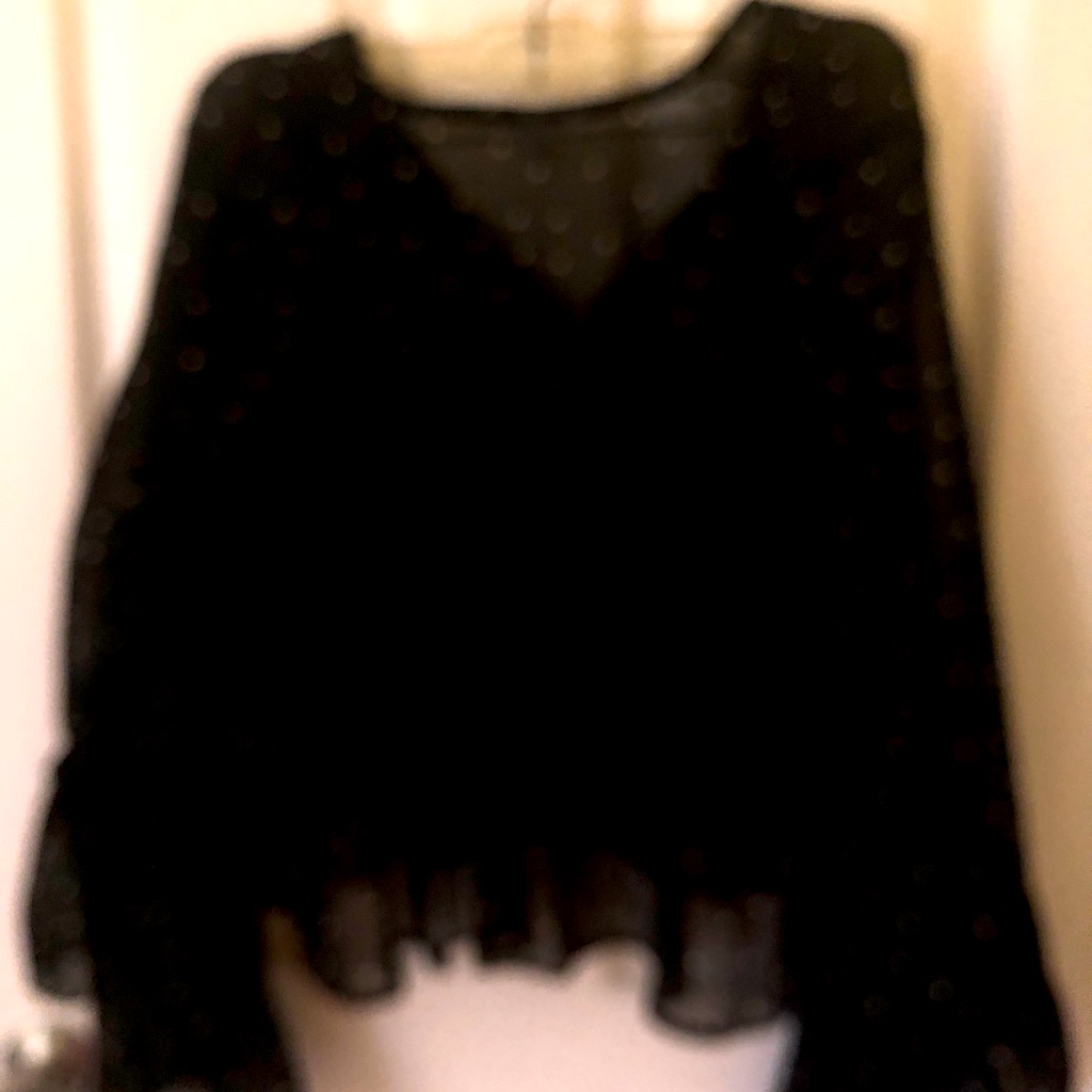 Polka Dot Pattern Top